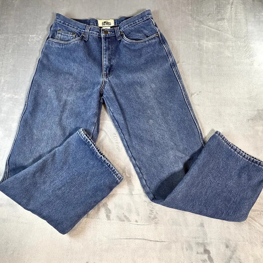 Old Mill Fleece lined mens jeans 33x34 workwear